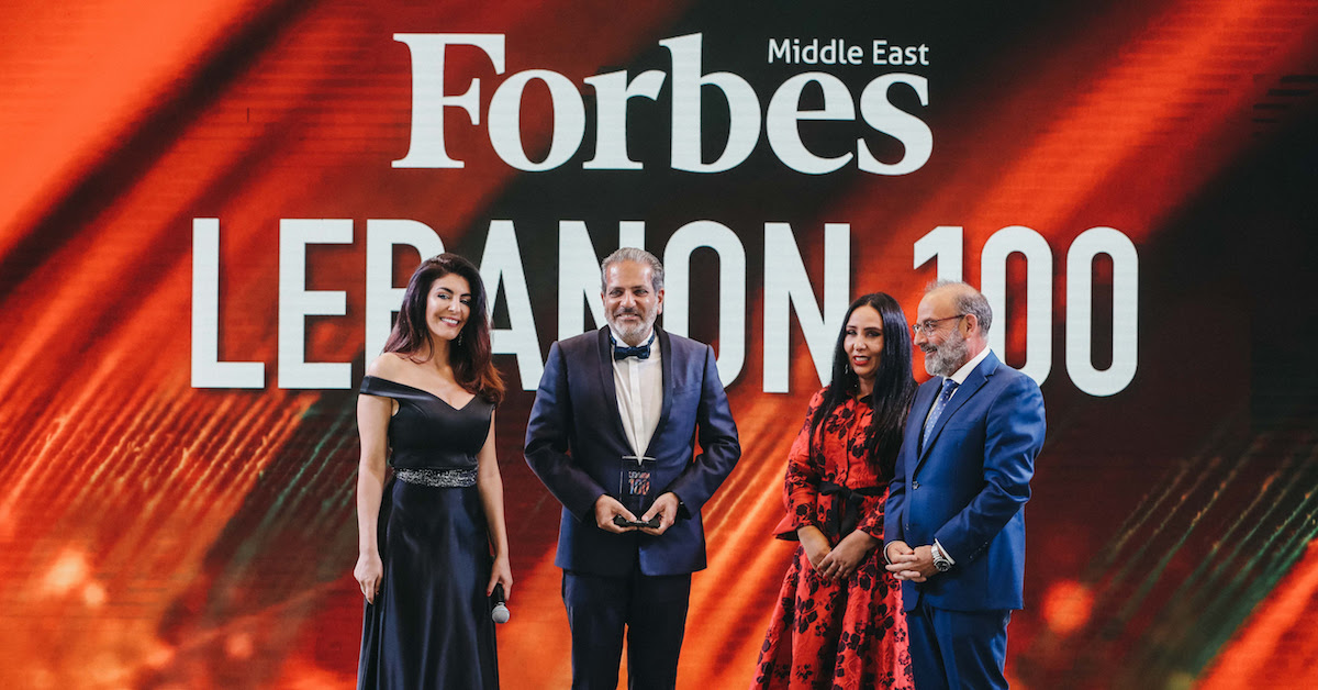 Maroun Chammas named top Lebanese business leader by Forbes Middle East