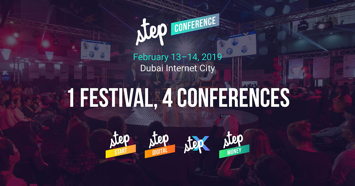 Step Conference Dubai. 1 Festival, 4 Conferences.