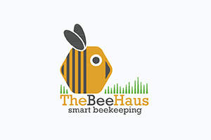 The bee haus logo