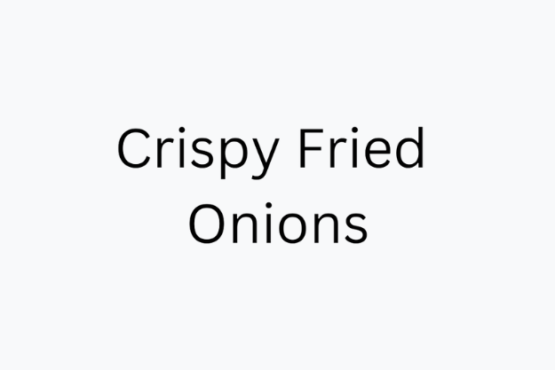 Crispy Fried Onions - Logo