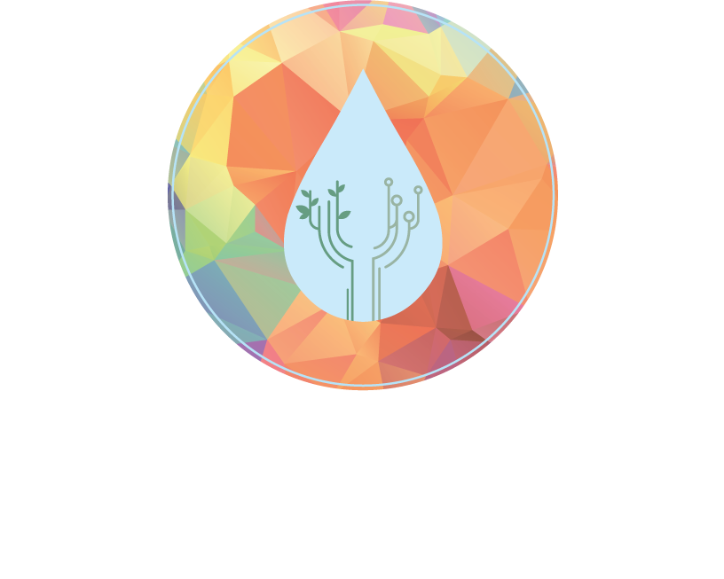 Agrination logo white